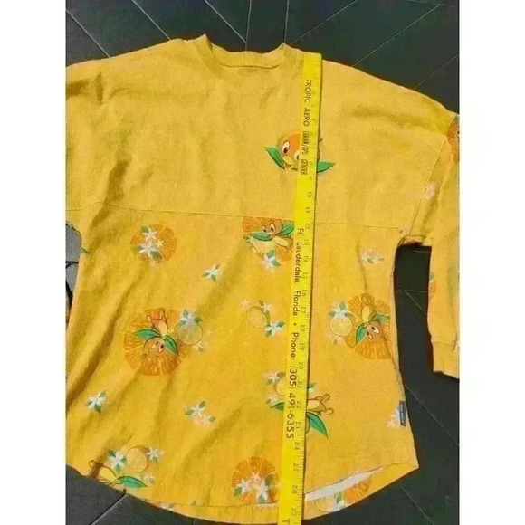 2022 Disney Parks Epcot Flower&Garden Festival Orange Bird Spirit Jersey XS AOP - Picture 5 of 9